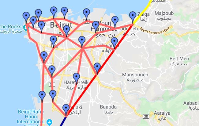 Proposal for a Lebanese Coastal Metro